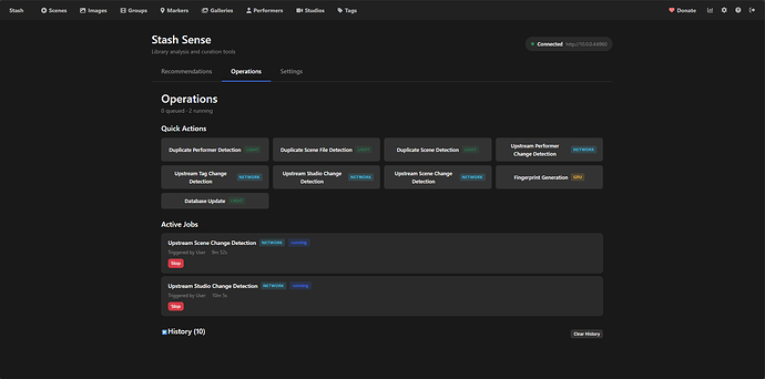 Stash Sense - Operations