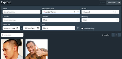 Advanced performer filtering