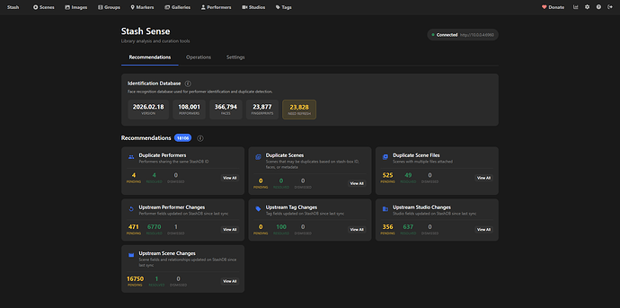 Stash Sense - Recommendations Dashboard