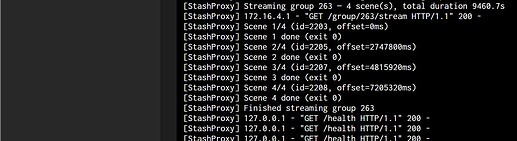 Jellyfin - StashProxy Playback Logs