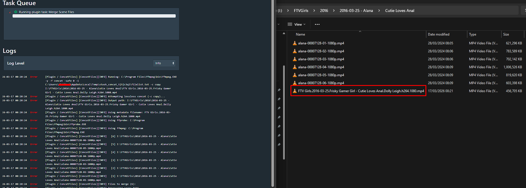 ConcatFiles - Plugins - Stash Forum